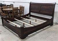 Cherry King Sleigh Bed