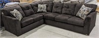 Kennedy 2 PC Sectional In Chocolate