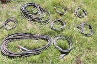 8 Various Sizes of Welding Leads