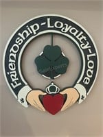Claddagh 11-1/2” R FRIENDSHIP, LOYALTY, LOVE
