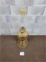 Vintage Amber oil lantern