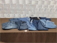 9 Jeans (different sizes and brands)