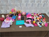 Barbie horses and other doll items