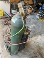 Victor Torch, Oxygen, Acetylene, dolly, - all