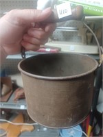 Metal Wooden Handle Bucket