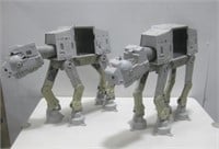Two 18" Vtg  AT-AT Walkers See Info