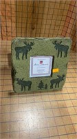 Home interior moose picture frame