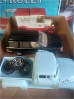 Box Lot of Collector Cars to Include Texaco Adv.