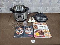 Instapot with cook books etc