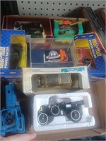 Box Lot of Collector Cars and Trucks- Ertl and