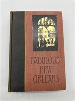 1930 Vintage Book: Fabulous New Orleans