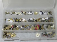 Assorted Pins & Buttons
