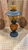 Amber oil lamp