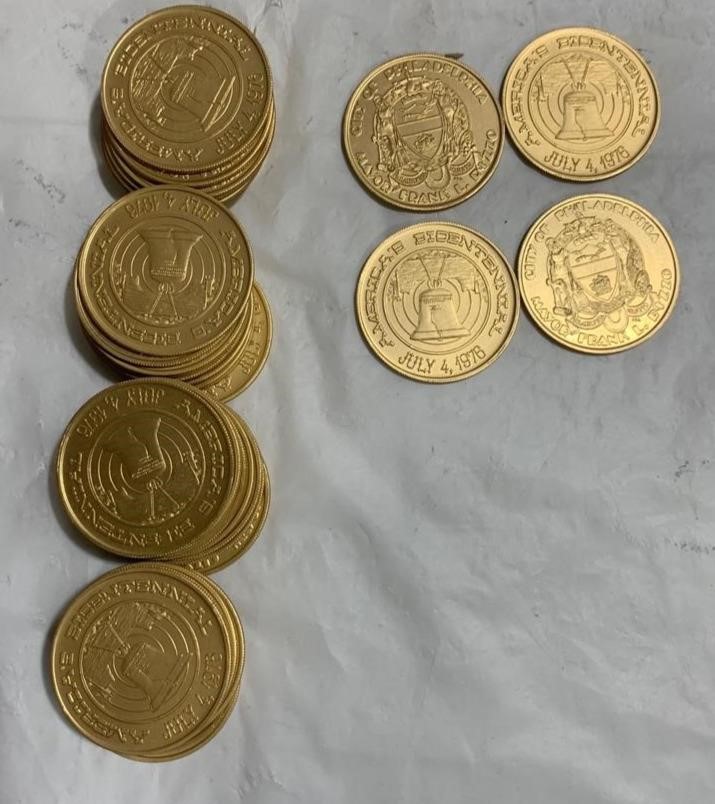 Bicentennial City of Philadelphia Coins