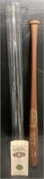 (D) Lou Gehrig cooperstown collector wooden bat