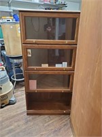 Barrister Style Bookcase-60t x 30w x 13d-missing