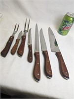 7 pc Regent Swords Cutlery Set, Japan