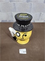 Mr.Peanut cookie jar