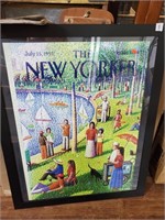 1991 Framed New Yorker Puzzle