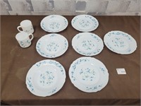 Vintage Arcopai plates and mugs