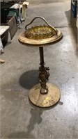 Cupid ashtray stand