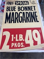 BlueBonnet  Paper Grocery Store Display