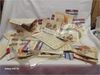 Large Lot of Vintage Water-Mount Decals & Letters