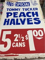 Vintage Paper Grocery Store Display Tommy Tucker