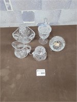Pinwheel crystal pieces