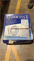 Window fan works three speed