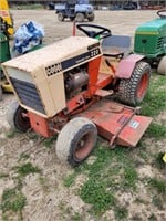 CASE 220 RIDING MOWER - DROVE IN LINE - DECK