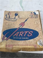 Vintage Jarts yard Missile Game