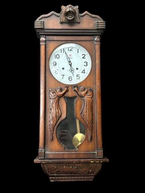 Vintage Zenon wall clock