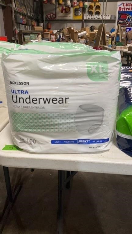 Adult underwear size xl