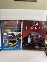 1996 Lionel train catalogs
