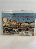 1957 Gilbert, American flyer  trains catalog