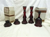 Avon Cape Cod - 4 Candle Holders and Bell