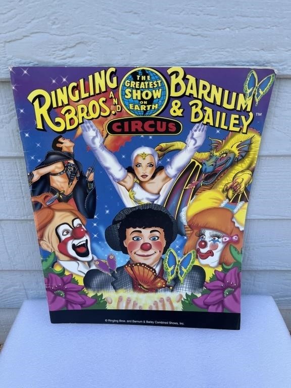 Vintage Ringling Bros. Barnum And Bailey Coloring