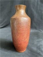 Hammered copper Rah vase made in Mexico