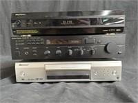 Group of audio video receivers & DVR-810H p