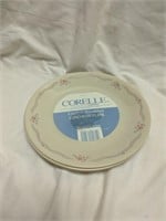 4 Corelle English Breakfast Luncheon Plates New