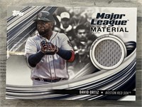 David Ortiz Major League Material Game Used R