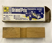 Official Cub Scout Grand Prix Pinewood Derby K
