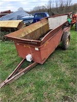 MILLCREEK 75 GROUND DRIVE MANURE SPREADER - POLY