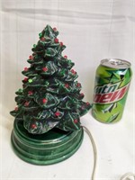 1984 Vintage Ceramic Christmas Tree 8" tall