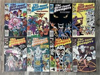 The West Coast Avengers 2,4,5,8,21,22,34 and 41