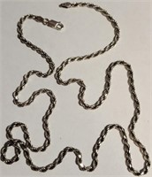11 - SILVER CHAIN NECKLACE (B5)