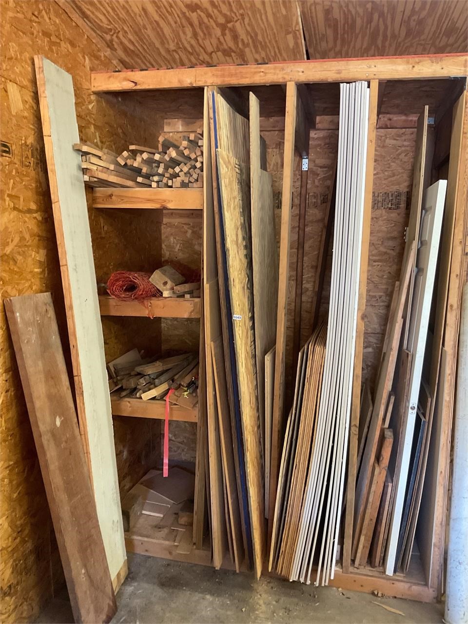 Plywood, Sheetrock, Door, ALL- see pics