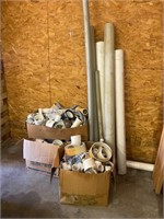 Assorted PVC Pipe. Fittings. All- see all