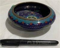 Vintage Cloisonné Bowl